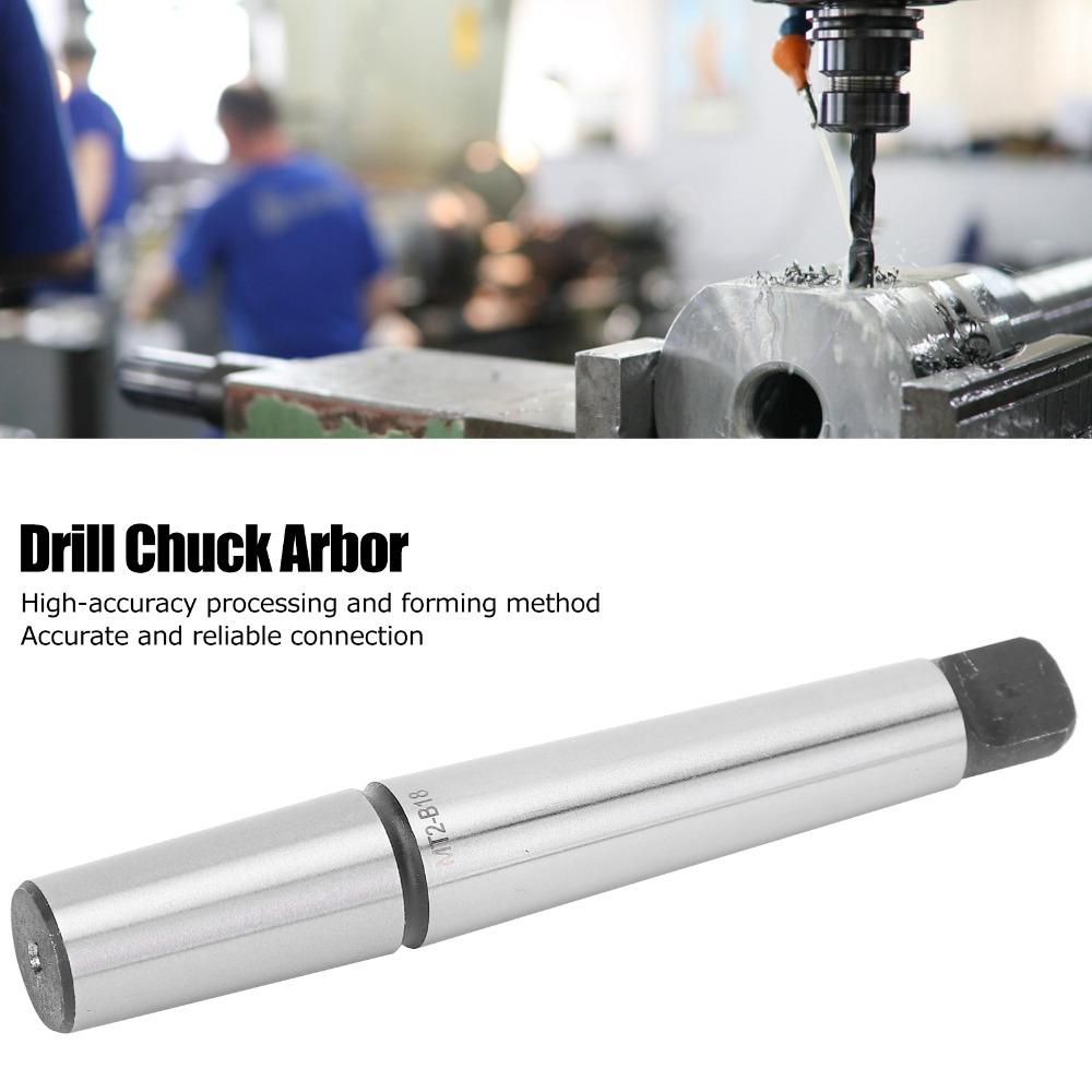 Expertly Machined Drill Chuck Arbor High Carbon Steel Power Tool Accessories Industrial Use