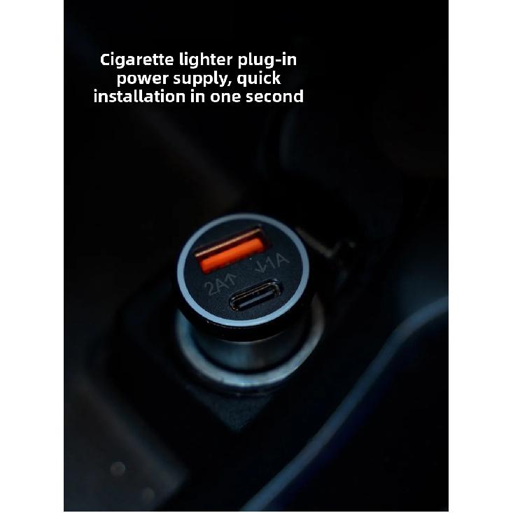 Universal GPS Tracker Car OBD Charger Cigarette Lighter USB Type-C for Auto Iphone Ipad GPS Locator Find My Apple Official App