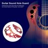 2PCS Self Stick Guitar Pickguard Decal PVC Material Grape Leaf Guitar Guard  For Acoustic Guitar