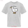 HOT Funny Goose Honk Kids T Shirt Vintage Washed Graphic Unisex Comfortable Slightly Casual Designer Clothes Stretched