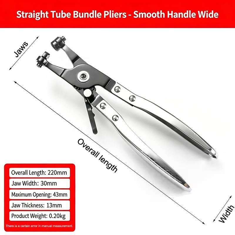 Clamp Puller Locking Car Hose Clamps Pliers Anti Slip Handle Water Pipe Hose Flat Band Ring Type Tool For Auto Removal Tools