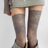 Spring And Summer Sweet Sister Japanese Jk White Knee Stockings Lace Socks Lace Lace Sexy Hollow Ultra-Thin Japanese