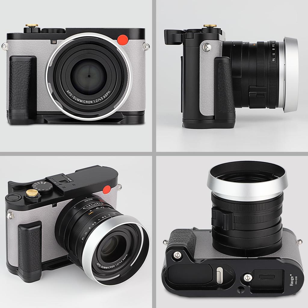 Haoge HG-Q3B Handle Hand Grip for Leica Q3 and Q3-43 Camera Body with L-Shaped Grip Bracket
