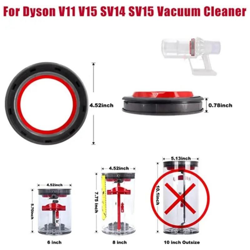 Dust Container Top Fixed Sealing Ring For Dyson V11 V15 SV14 SV15 Vacuum Cleaner Repair Part Accessories
