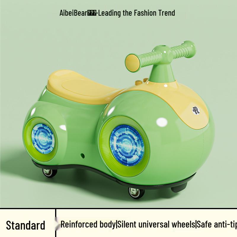 Celebritami schválené chodítko a balanční kolo pro miminka: Tiché, protipádové twist auto pro děti ve věku 1-3 roky