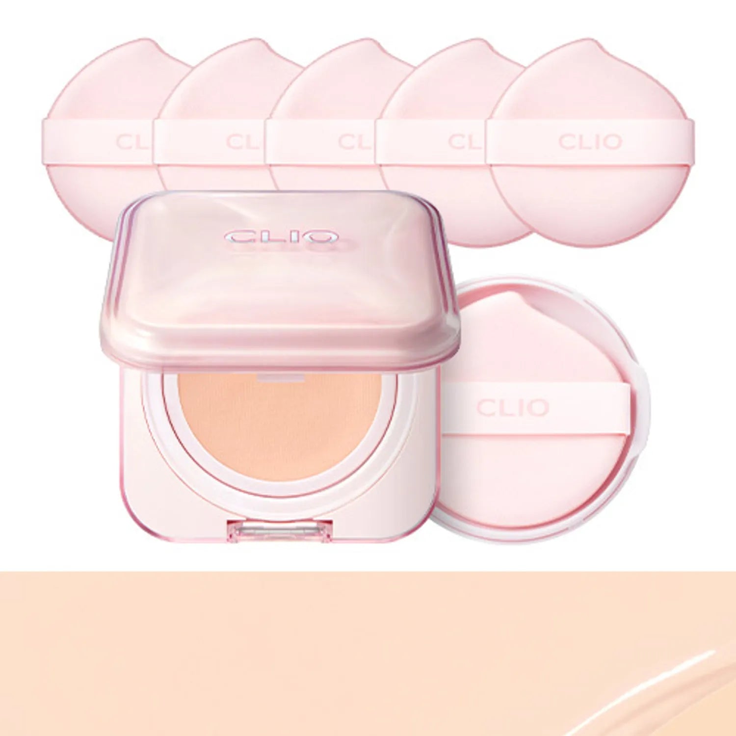 

CLIO Kill Cover Mesh Glow Essential Cushion 15g+Refill (Set/Single) (5 Shades) [SET] 19C Light (+Refill+Puff 5P)