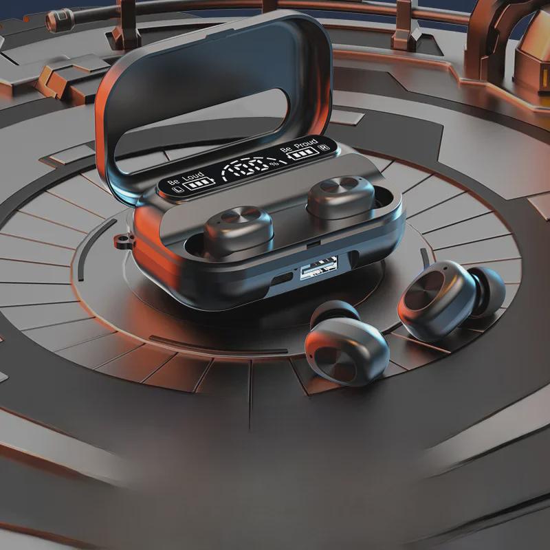 T8 Wireless Bluetooth Headset: New In-Ear Design, Ultra-Long Battery Life, Noise Reduction, with Lanyard.