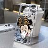Phone Case For Samsung Galaxy A37 A57 A16 A07 A17 A36 A26 A56 A55 A35 A25 A54 A24 A14 A06 A05 A13 4G 5G Leopard Minnies Mickeys