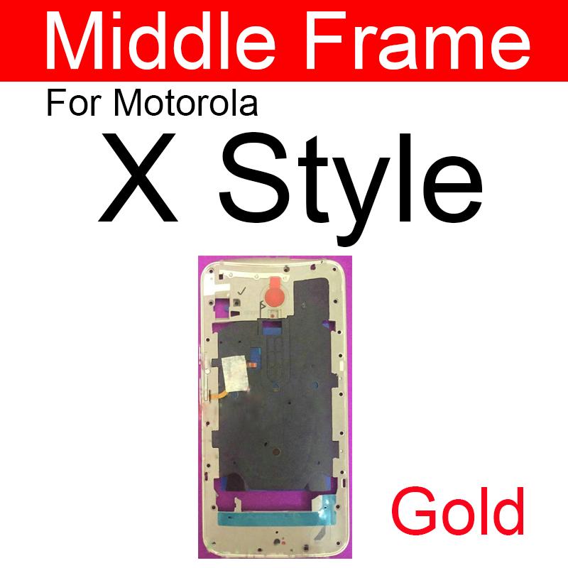 Middle Frame For Motorola Moto X2 X Force X Play X Style X Pro Droid Turbo 2 Middle Frame Housing Bezel Cover Parts