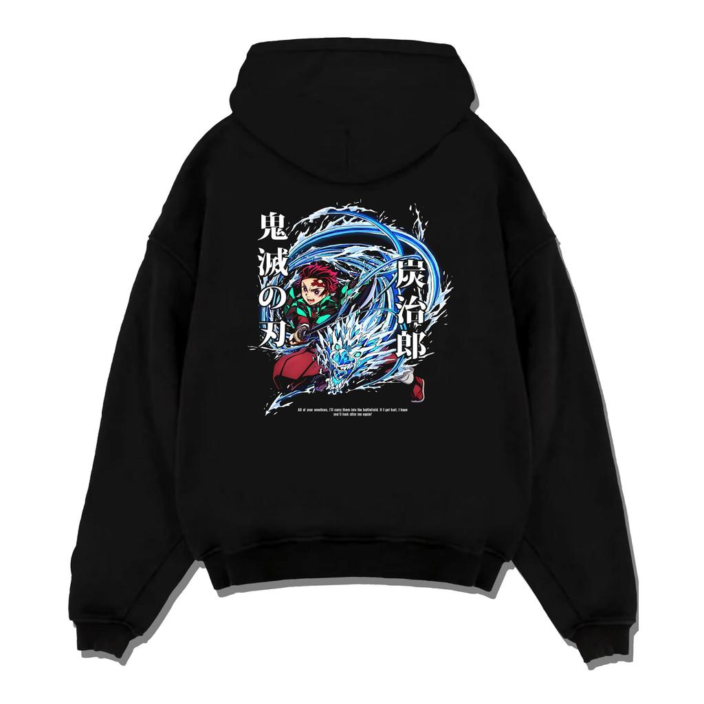 Demon Slayer Hashira Hoodies Back Printed Men Women Hoody Streetwear Oversized Autumn Winter Fleece Warm Pullovers Tracksuit Female Male Clothing