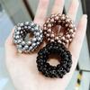Einfache Elastische Perle Haar Seil Für Frauen Mädchen Mode Pferdeschwanz Halter Haarband Hairring Haar Zubehör Headwear Geschenke