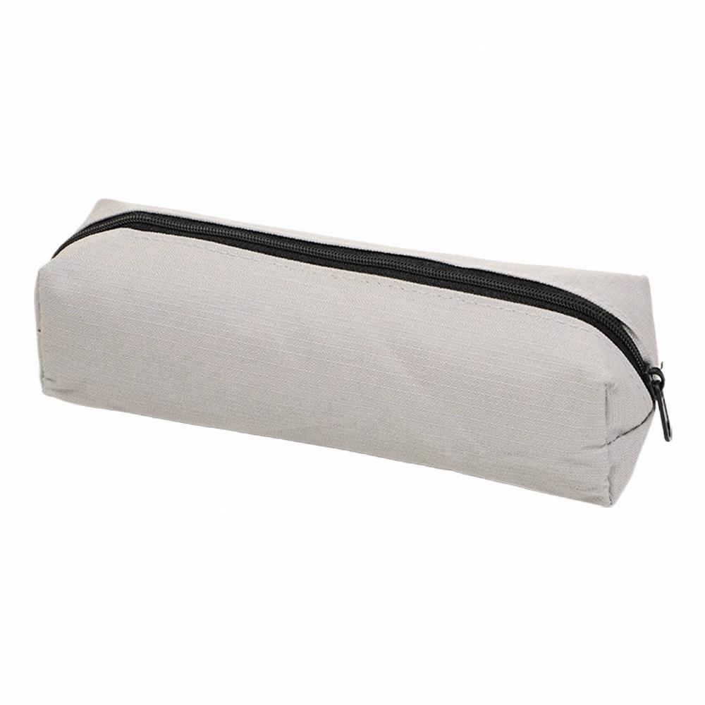 Black Simplistic High-Aesthetic Large Capacity Pencil Case for Students And Middle School Stationery Bag