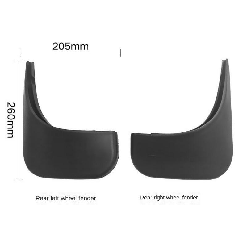 For 2004-2015 Volkswagen Touran Fender Touran Car Mud Block W