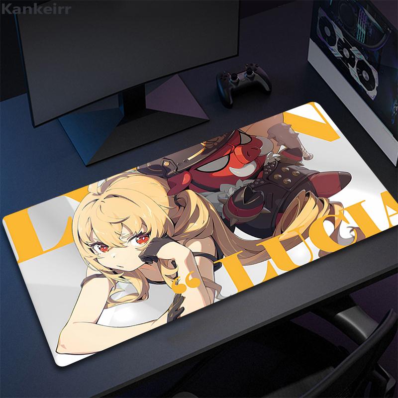 Seth Lowell Nicole Koleda Lycaon Ellen Corin Large Kawaii Mousepad Zenless Zone Zero Mouse Pad Office Laptop Keyboard Desk Mat