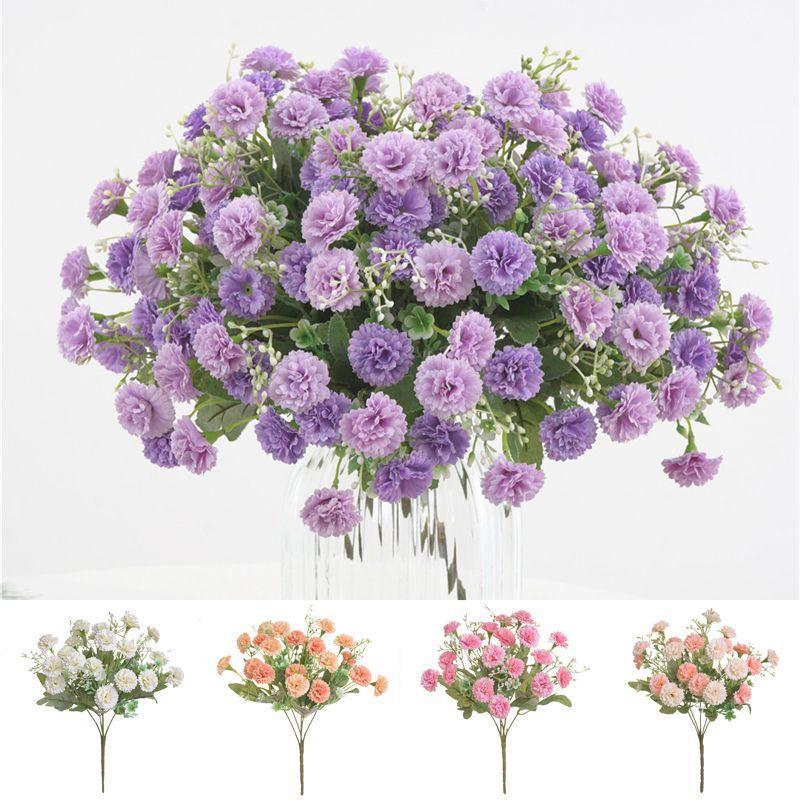 Elegant Artificial Hydrangea Bouquet With High Realistic Appearance For Home Decor