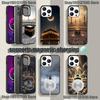 Moslem and Kaaba Phone Case For iPhone 17,16,15,14,13,12,11,Pro,Max,Plus,Mini,SE4,E Magnetic Magsafe Wireless Charging