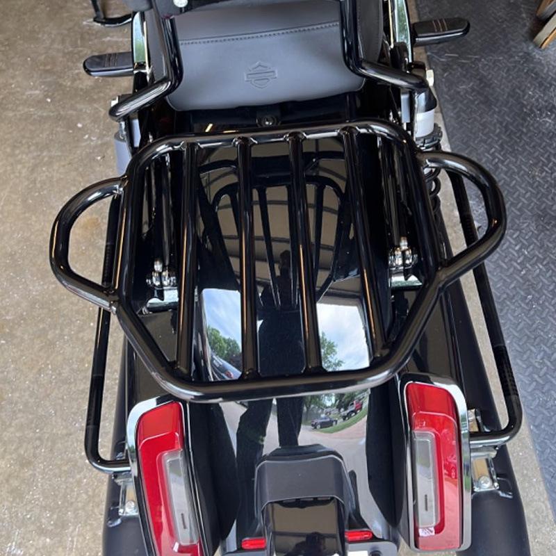 Harley Road Glide CVO Custom Rear Backrest Luggage & Cargo Rack Accessories