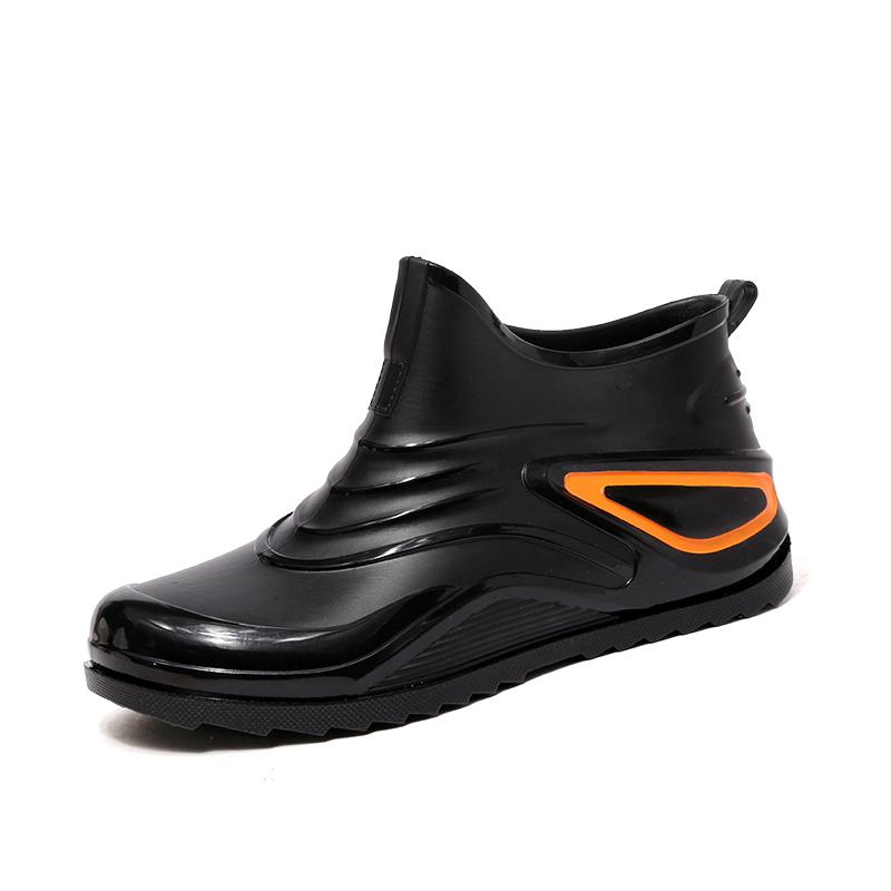 Men S Rubber Rain Boots Mid Calf Waterproof Non Slip Wear Resistant Fashion Casual Daily Outdoor 37