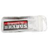 Suitable for Modified Car Logo, Babs BRABUS Body Wing Decoration Label, Aluminum Label