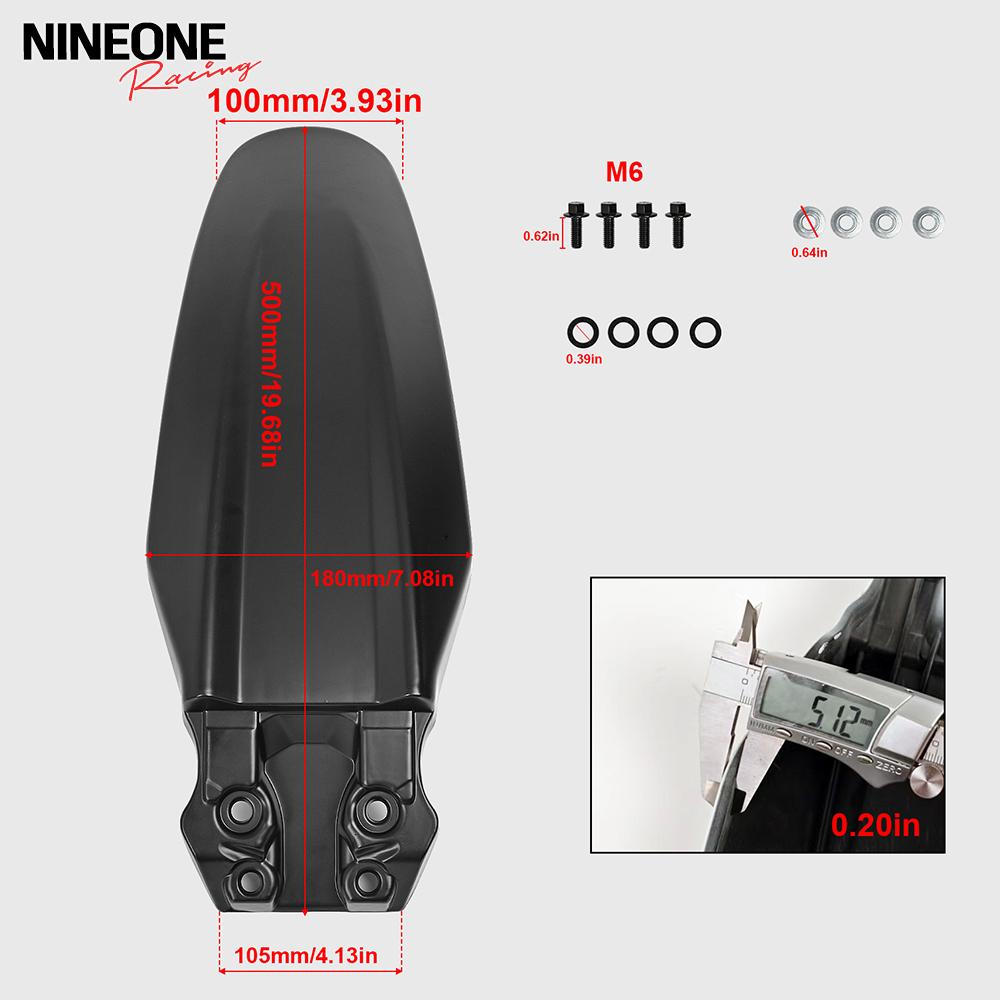 Adatto per Honda CL 250 300 500 2021-2026 Accessori Parafango Anteriore Alto Paraspruzzi Paracatena Parafanghi Carena CL500 CL300