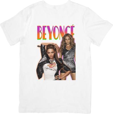 Beyonce Rapper Music Unisex Fit Suitable for Men  Women Quality Cotton T-Shirt