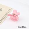 2024 Spring/Summer Matte Jelly Butterfly Hair Clip for Kids
