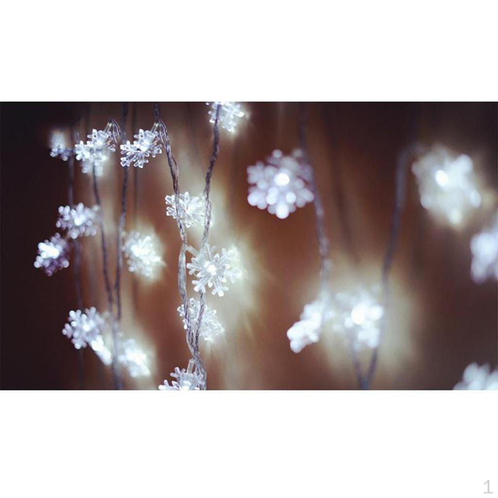 

100 LED Window Curtain String Light Wedding Party Wall Decorations 10 meters, US Plug White Lighting