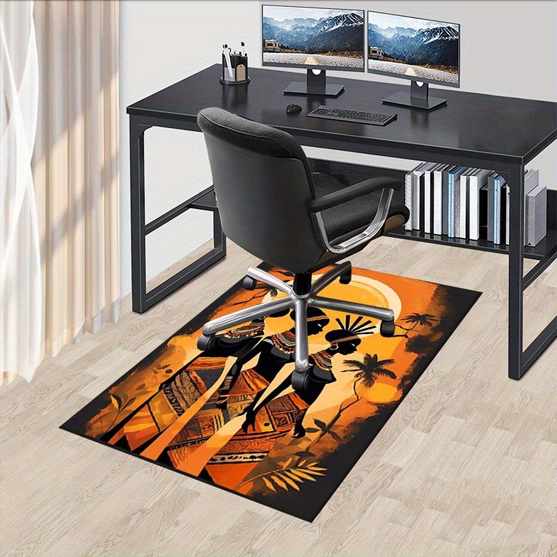 

1pc. Ethnic African Women Silhouette Art Print Rug for Home Decor, Office Carpet, Outdoor Mat, Gift Idea 60cm by 90cm