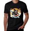 Surfing Pitbull Tshirt Breathable Mesh Panel Tshirt