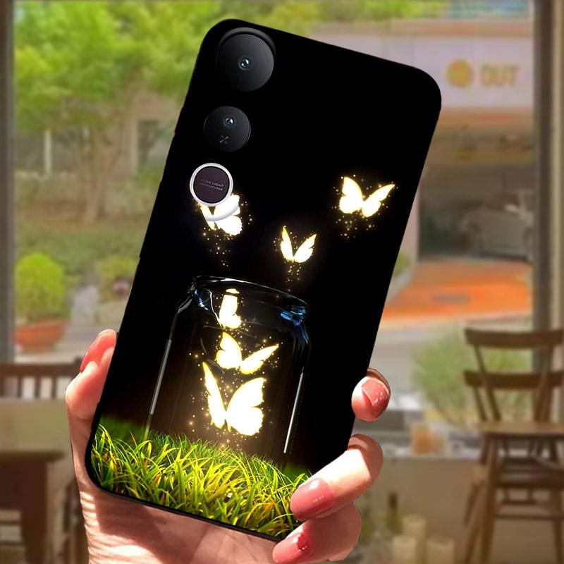 For Vivo V50 Lite 4G Case V2441 Cover Fashion Lion Painted Soft TPU Silicone Phone Case For Vivo V 50 V50Lite 5G V2440 Fundas