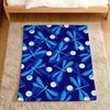 Fashion Print Dragonfly Pattern Blue Flannel Soft Warm Plush Blanket Sofa Living Room Pet Hogar Bedroom Gift Home Car Portable