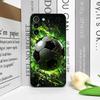 Creative Lightning Football Printed Phone Case for Samsung Galaxy S26 S25 S24+ S23 Ultra S25+ S22 Plus S21 FE S20 5G Soft Cover