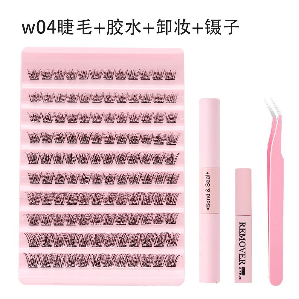 Diy Natural Curl Grafting Thick False Eyelashes Extension