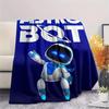 1 Pezzo Coperta in Flanella con Stampa ASTRO BOT, Alta Qualità, Confortevole per Tutte le Stagioni, Decorazione per la Casa, Calore e Comfort, Perfetta per Regali di Natale