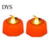 Indoor Festive Home Decor 2Pcs Halloween Pumpkin Flameless Candles, Battery Operated LED Candle, Decorative Candles Tabletop Display Ornaments Light,