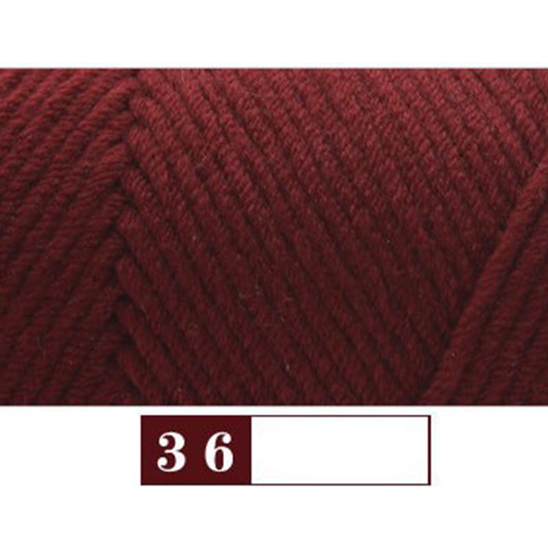 Vogue Milk Cotton Yarn Cord Fashion 8Ply Home For for Diy Knitting Scarf Handmade Accessories Sewing Line Crochet Thread