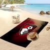 Bournemouth Fußball Druck Strandtuch, Großes Weiches Schnelltrocknendes Handtuch für Strand Camping Schwimmen