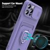 Sliding Camera Protection Case for Iphone 15 Plus 14 13 Pro Max 12 11 Pro Xr Xs Max X Vehicle Magnetic Bracket Card Wallet Shell
