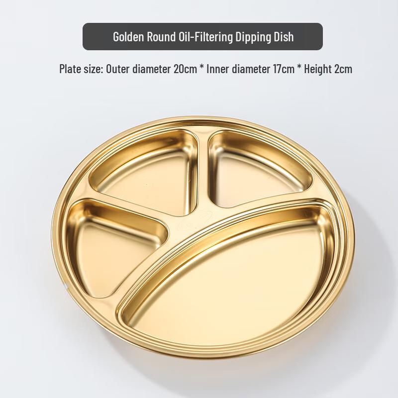 Stainless Steel Round Multi-purpose Dish