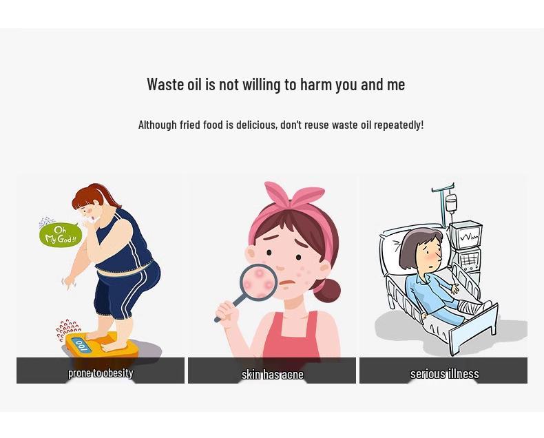 Fried Chicken Waste Oil Solidifier & Stain Treatment Agent