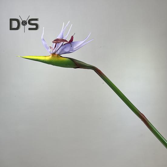 Artificial Flower Lifelike Bird of Paradise Realistic Non Fading And Low Maintenance Home Decoration