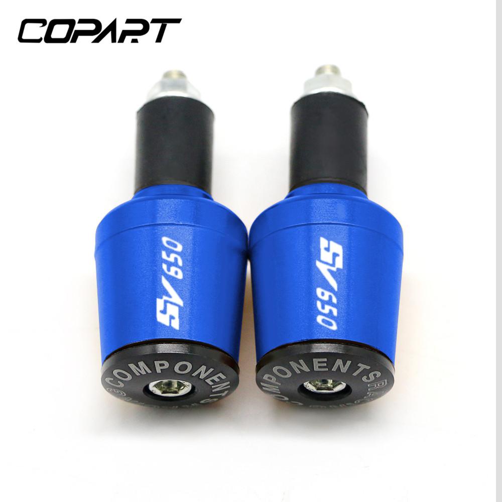 For SUZUKI SV 650 SV650X SV650/S All Years Universal Motorcycle Accessories 7/8"22MM Handlebar Grips Handle Bar Cap End Plugs