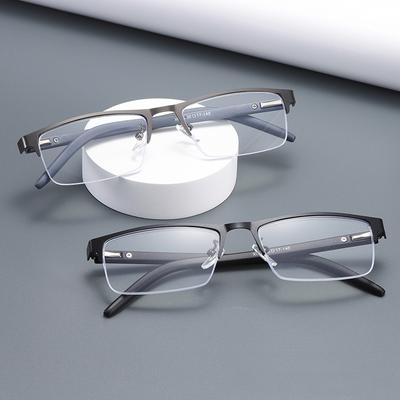 Lunettes de lecture unisexes simples pour hommes et femmes, en alliage de titane, pour presbytie, anti-fatigue, pour ordinateur, dioptrie +1,0 à +4,0