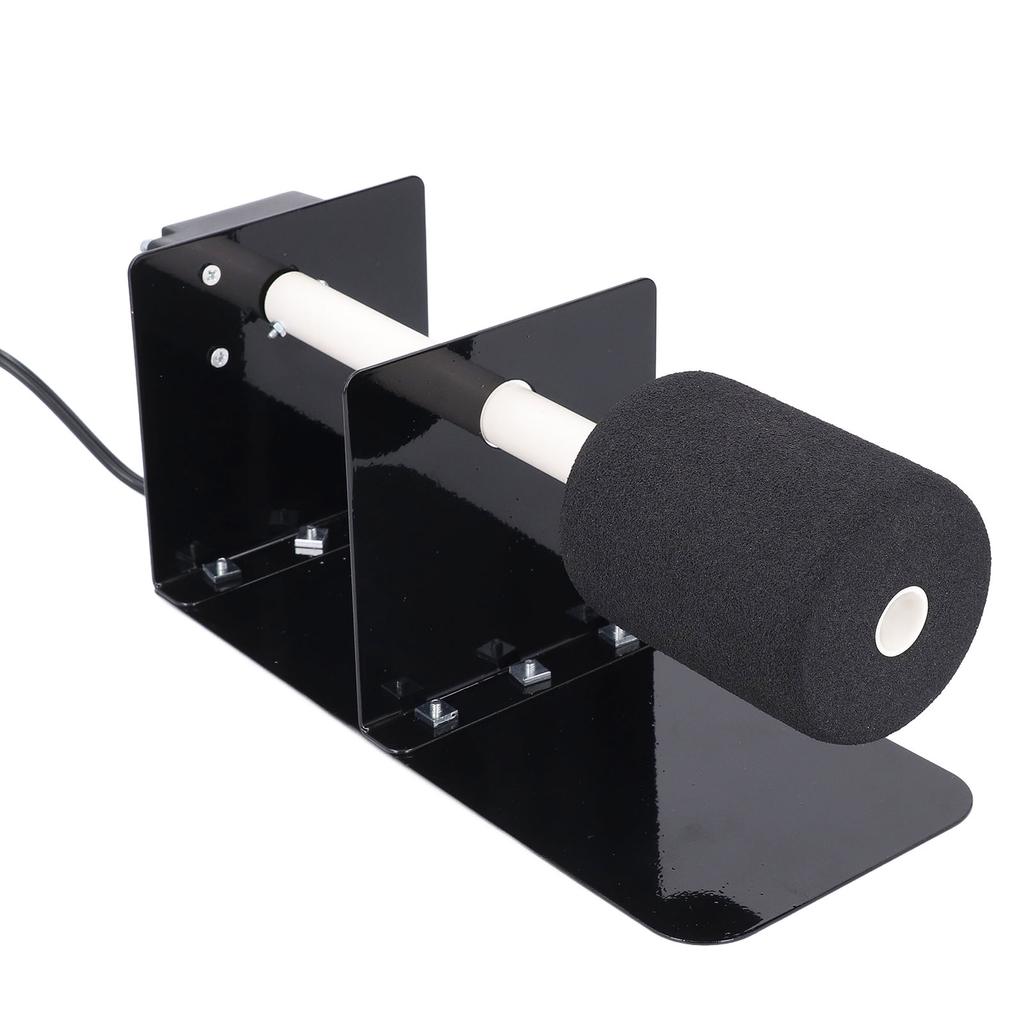 Single Shaft Cup Turner with Stand and 2 Sponges Metal Structure Cup Rotating Machine Kit for DIY Epoxy Crafts EU Plug