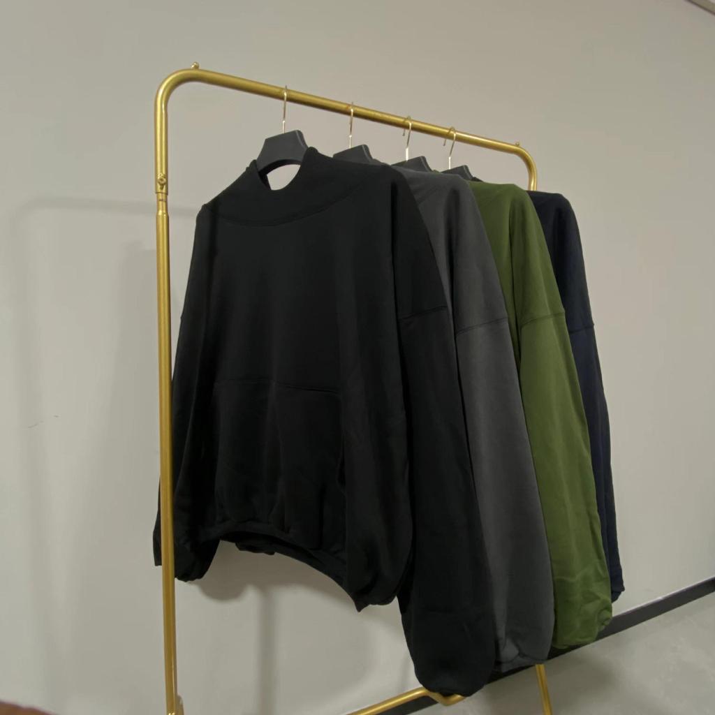 2024 Autumn/Winter Kanye Double-Layer Cotton Unisex Loose Hoodie