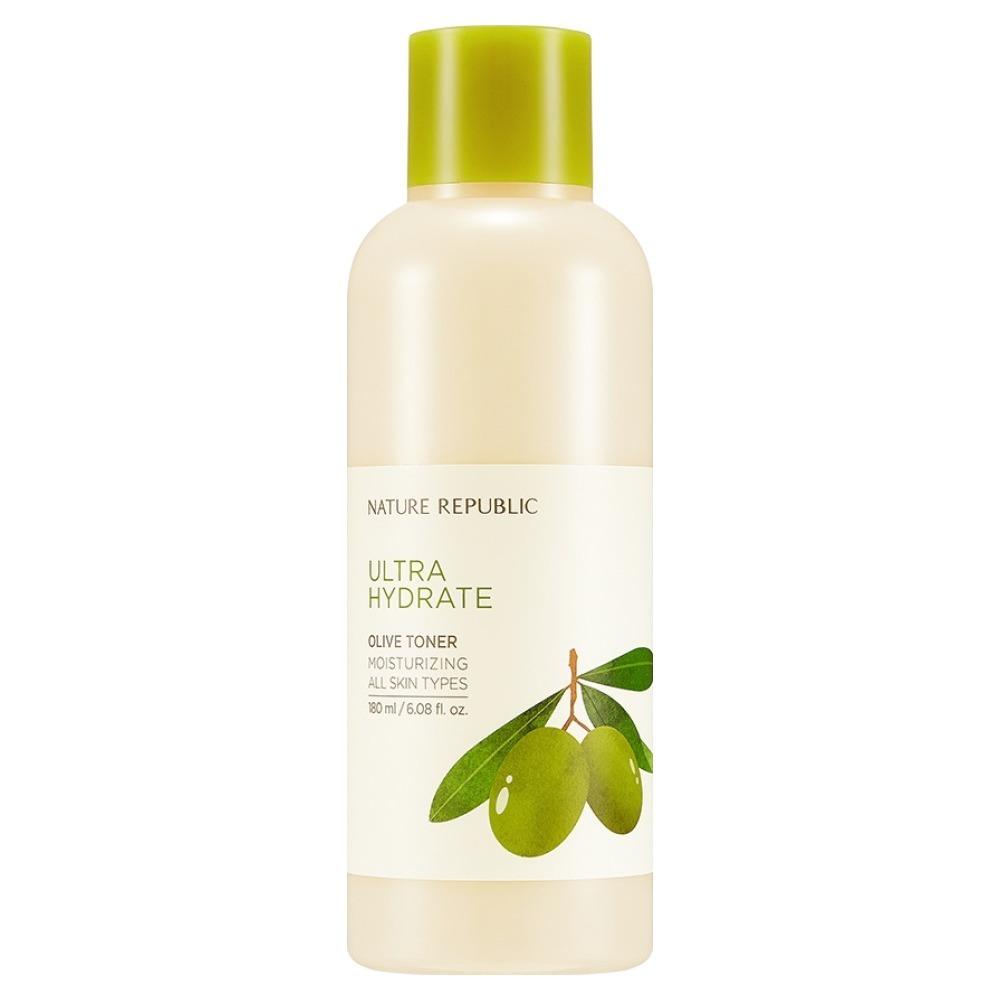 Nature Republic Real Nature Olive Toner Deep Hydrating & Nourishing 180ml