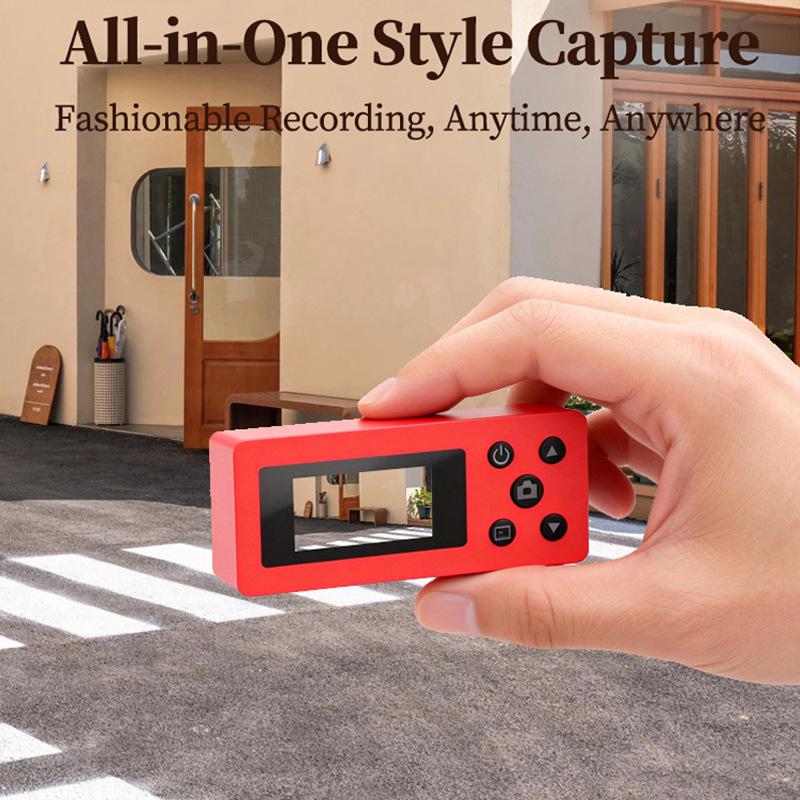 Retro Mini HD Thumb Camera for Kids with Lanyard