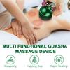 Home Electric Guasha Scraping Massage Cupping Body Massager Vacuum Cans Suction Cup Heating Fat Burner Anti-cellulite Massager