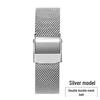 Stainless Steel Milanese Mesh Watch Band with Hook Buckle – Fine Steel Accessory