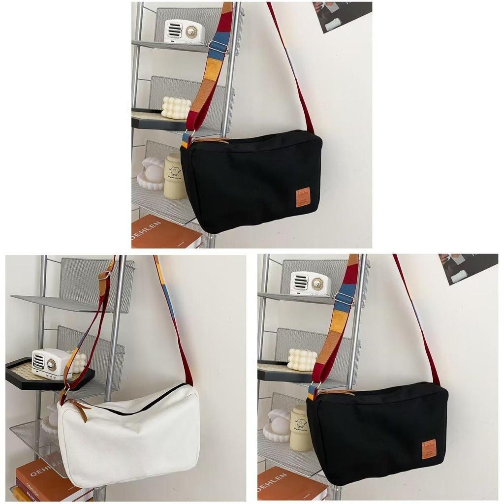 Nylon Casual Large Capacity Womens Bag With Zipper Closure For Daily Use
